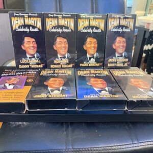 Lot of 8 Dean Martin Collectible Vintage Celebrity Roast VCRs 1 ls Variety Show